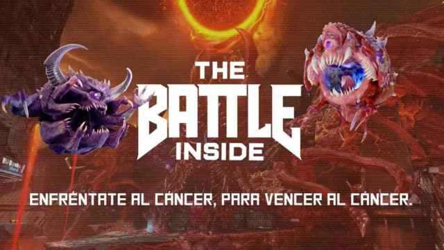 Anuncio del videojuego 'The Battle Inside', que muestra la lucha contra la leucemia / FUNDACIÓN CRIS