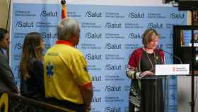 La rueda de prensa de la Consejeria catalana de Salud para presentar la 'app' Gestio Emocional / CG