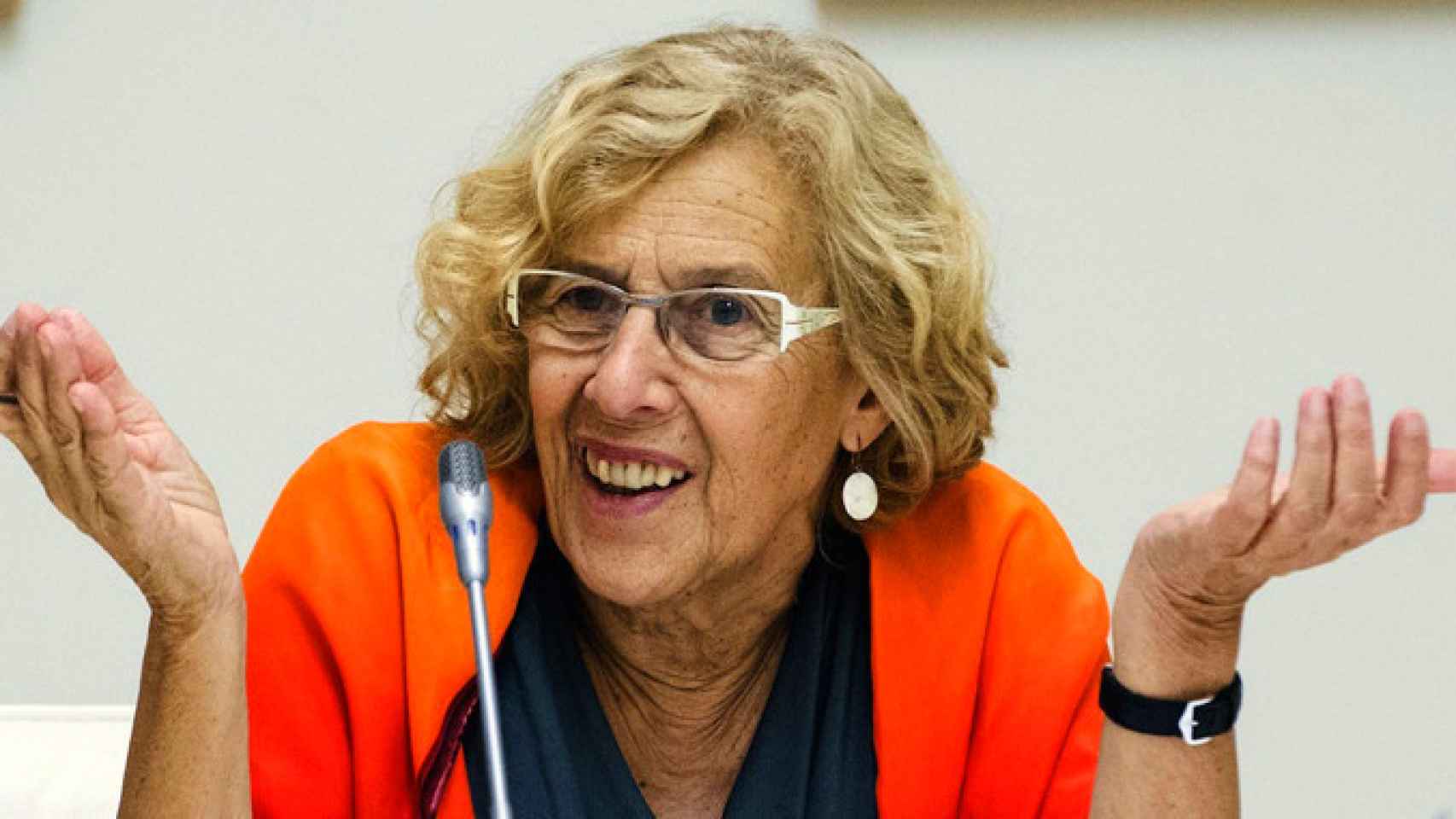 Manuela Carmena, alcaldesa de Madrid / EFE