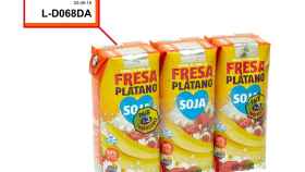 El lote de la bebida de soja que Mercadona ha retirado por contener trazas de leche de vaca / EP