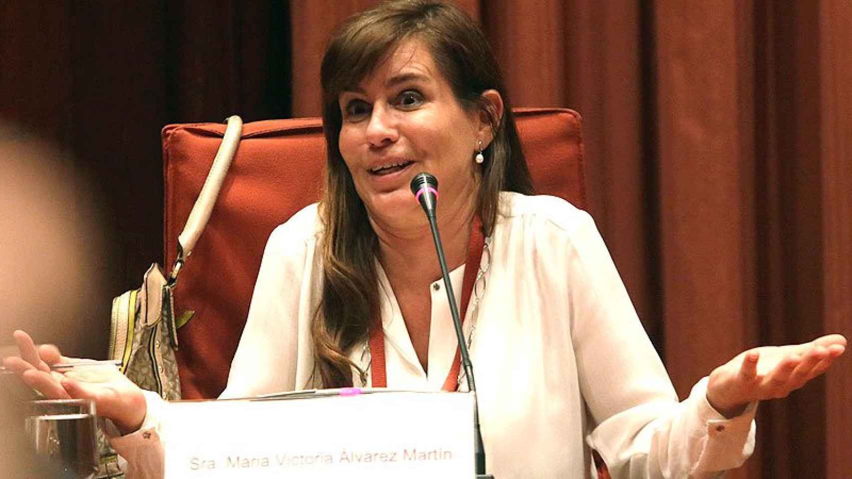 Victoria Álvarez, ex novia de Jordi Pujol Ferrusola.