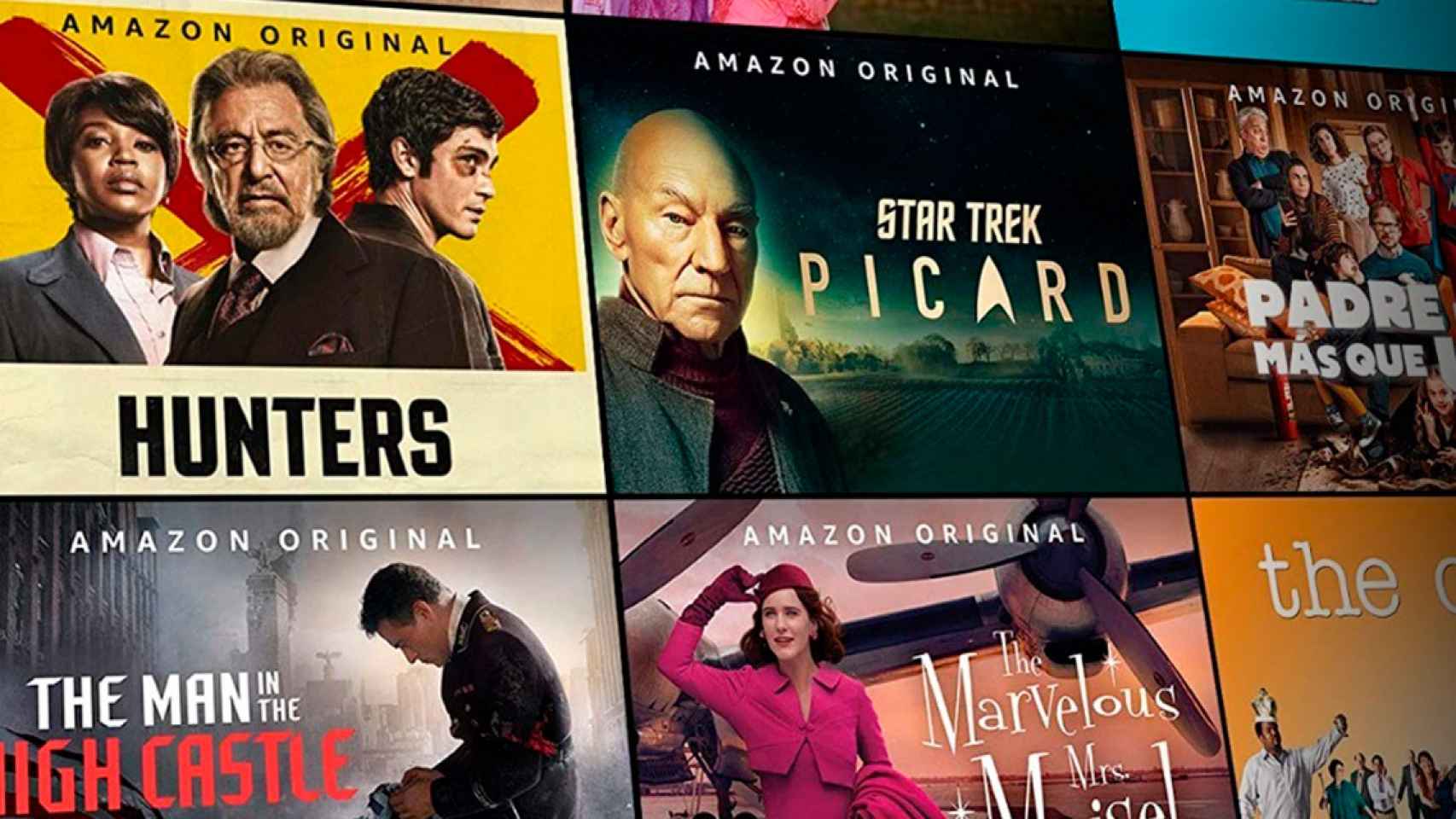 Películas y series en la pantalla de inicio de Amazon Prime / AMAZON
