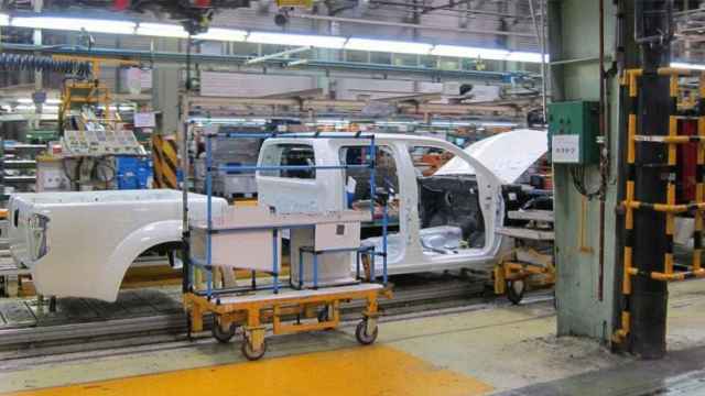 Interior de la fábrica de Nissan en Zona Franca / EP