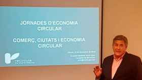 Eusebio Martínez de la Casa en una conferencia de Recircula / RECIRCULA