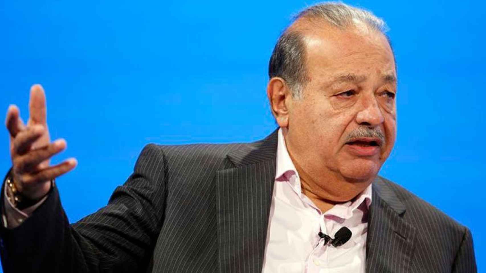 Carlos Slim, primer accionista de la constructora FCC y de Realia / REUTERS