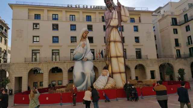 El Belén gigante de Alicante, que ya forma parte del libro Guinness de los Récords / EP