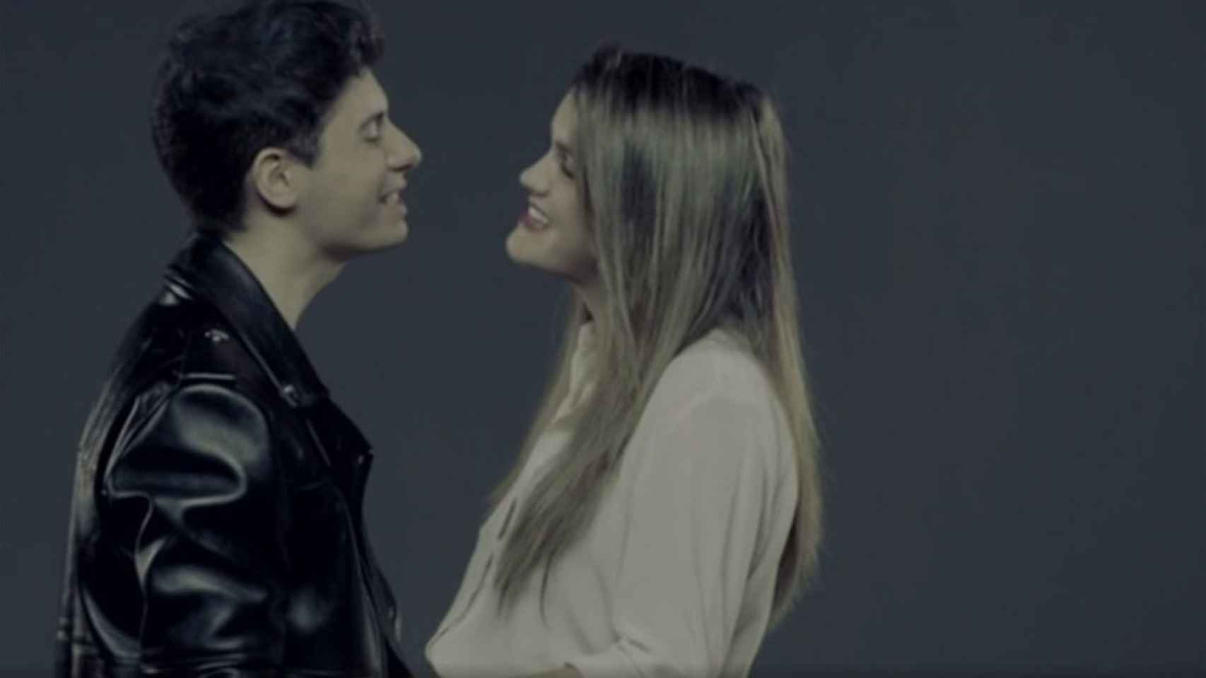 Una foto del videoclip de Amaia y Alfred de la canción que interpretarán en Eurovisión