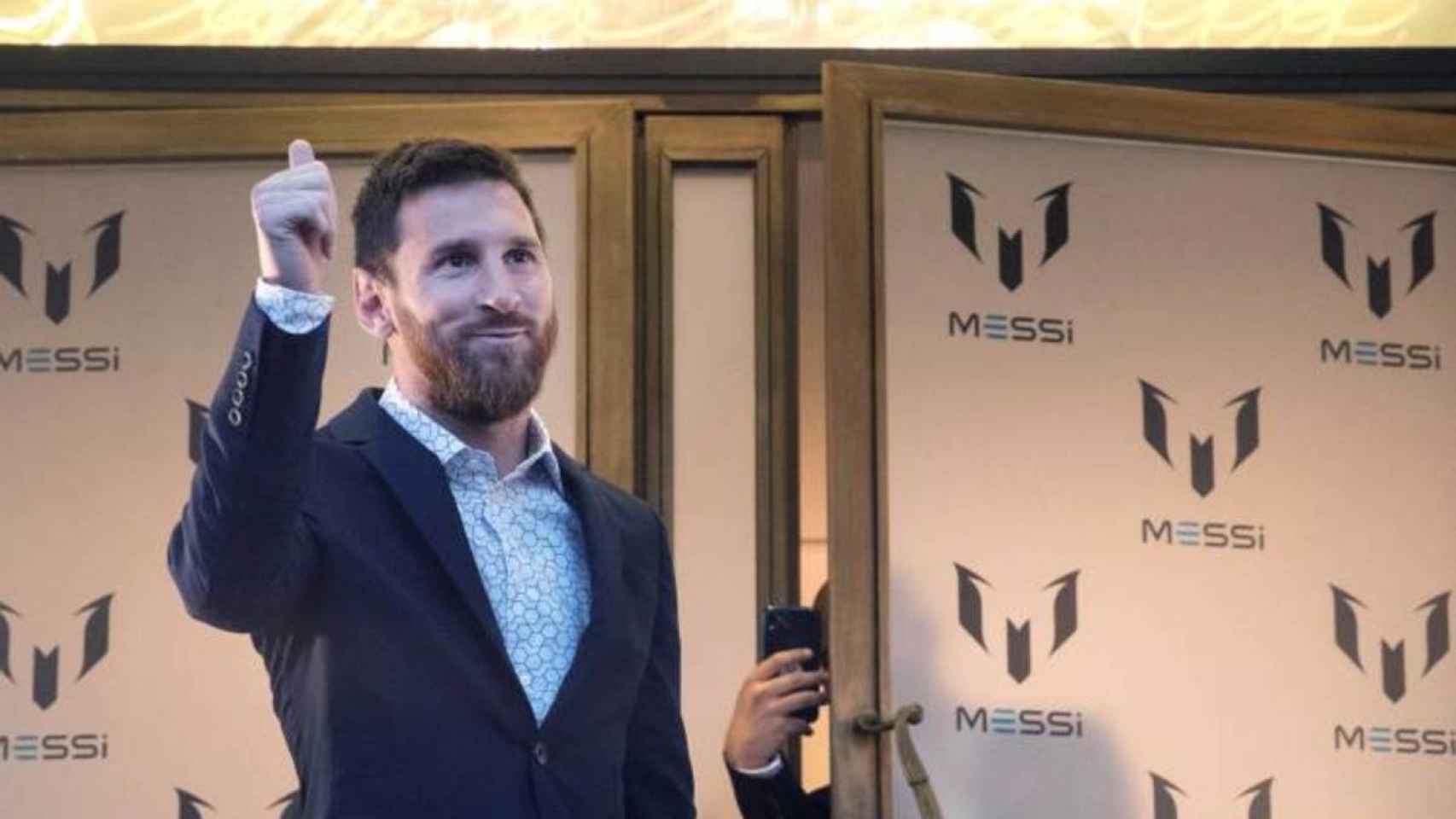 Leo Messi presenta el nacimiento de su marca de ropa