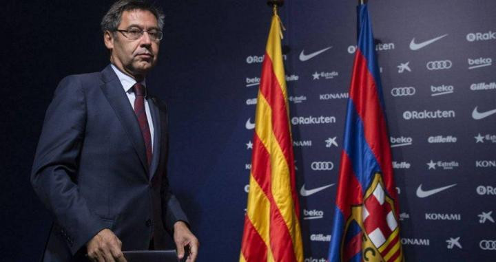 Foto de Josep Maria Bartomeu, presidente del Barça / TWITTER