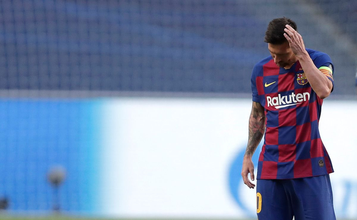 Leo Messi, durante un partido del Barça | EFE