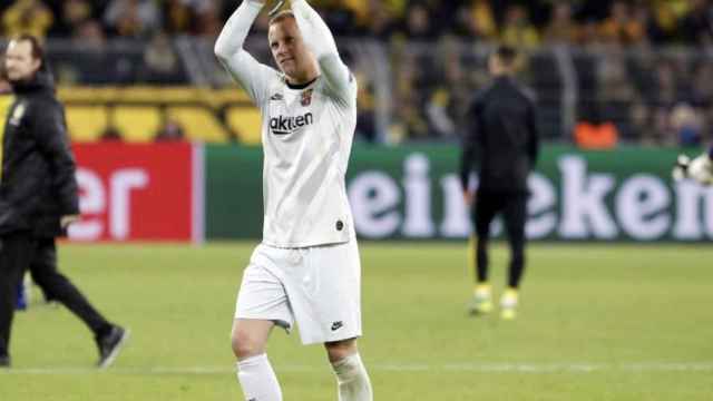 Una foto de Ter Stegen tras finalizar el Borussia Dortmund - Barça / FCB