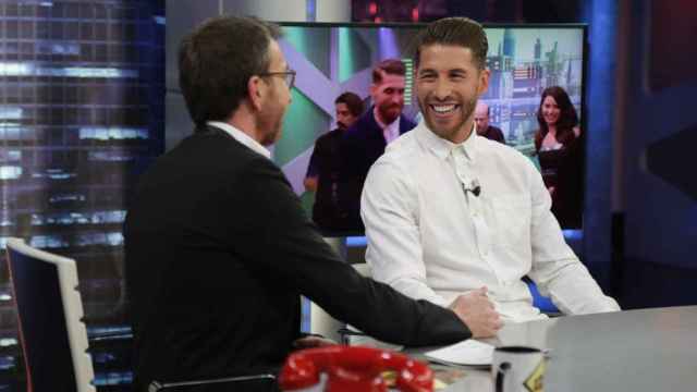 Sergio Ramos en el plató de 'El Hormiguero 3.0' / ANTENA 3