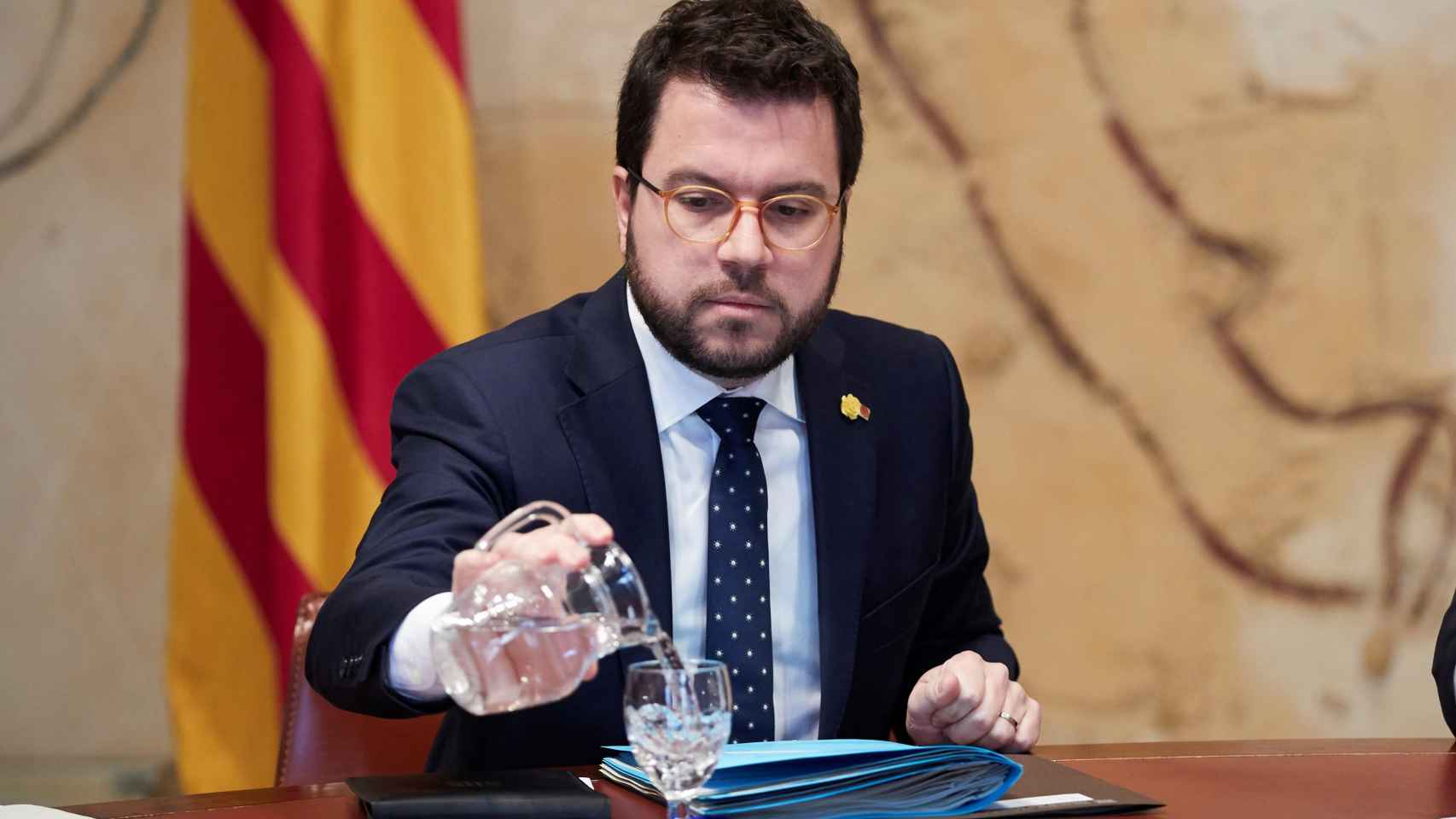 El vicepresidente de la Generalitat de Cataluña, Pere Aragonés / EFE