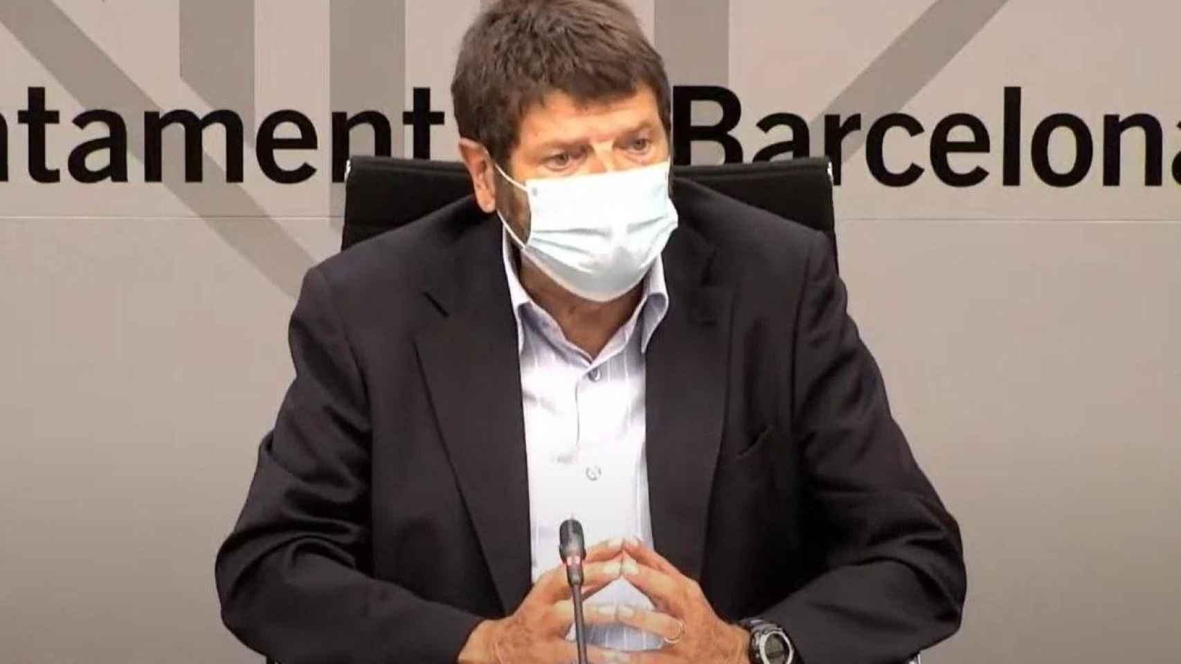 El teniente de alcalde de Prevención y Seguridad en el Ayuntamiento de Barcelona, Albert Batlle / EP