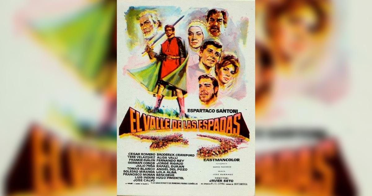 Cartel de la película 'El valle de las espadas' / HISTORIA DEL CONDADO DE CASTILLA