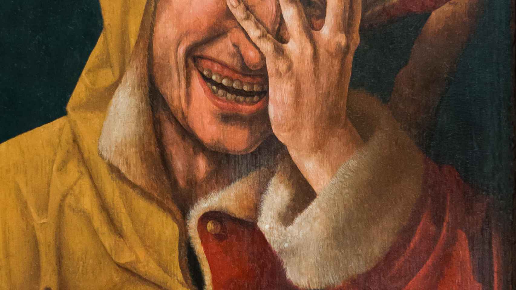 'El loco que ríe' (1500), pintura atribuida al pintor holandés Jacob Cornelisz van Oostsanen.