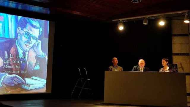 Jordi Pujol en un acto celebrado el pasado 12 de noviembre en honor al neuropsiquiatra Carles Llussà, quien estuvo vinculado a Pujol en la fundación y los primeros años de Convergencia Democrática de Cataluña / ASSOCIACIÓ SERVIOL