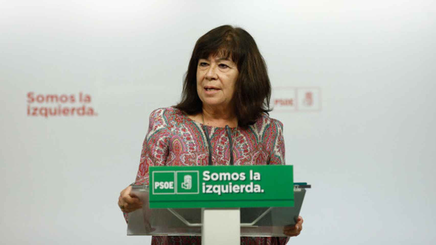 La presidenta del PSOE y exministra de Medio Ambiente, Cristina Narbona / EP