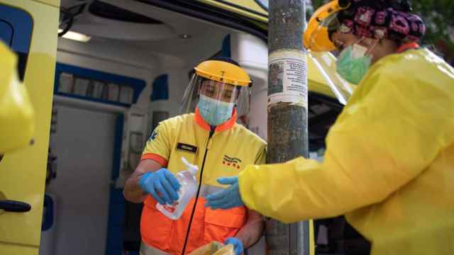 Sanitarios catalanes, protegidos contra los contagios / EUROPAPRESS