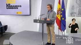 Fernando Simón en una rueda de prensa sobre los datos diarios del coronavirus en España / SANIDAD