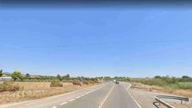 Punto kilométrico 2,4 de la carretera T-310, a la altura de Reus, donde ha ocurrido uno de los atropellos / GOOGLE MAPS