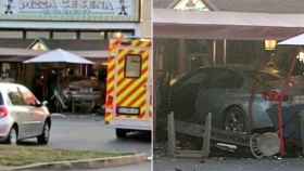 Un coche mata a una niña al embestir intencionadamente una pizzería a las afueras de París