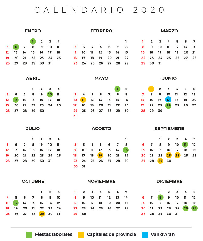 calendario festivos cataluna