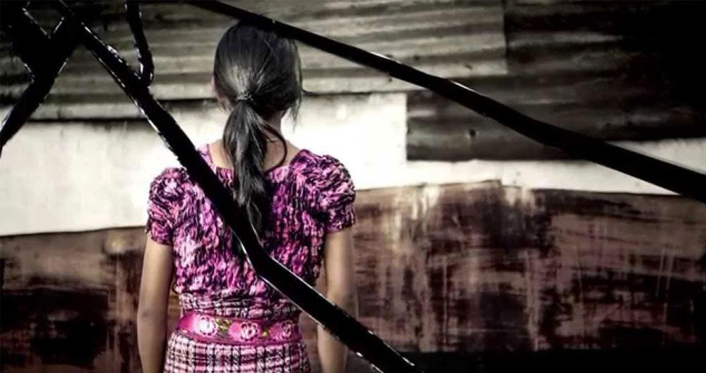 Imagen de una niña abusada en Guatemala de la Asociación La Alianza / LA ALIANZA