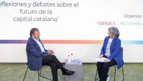 El presidente del RACC, Josep Mateu, en su intervención en DespertaBCN! / GALA ESPÍN