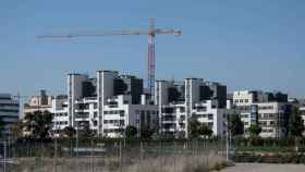 Una zona de construcción de vivienda en Madrid / EP