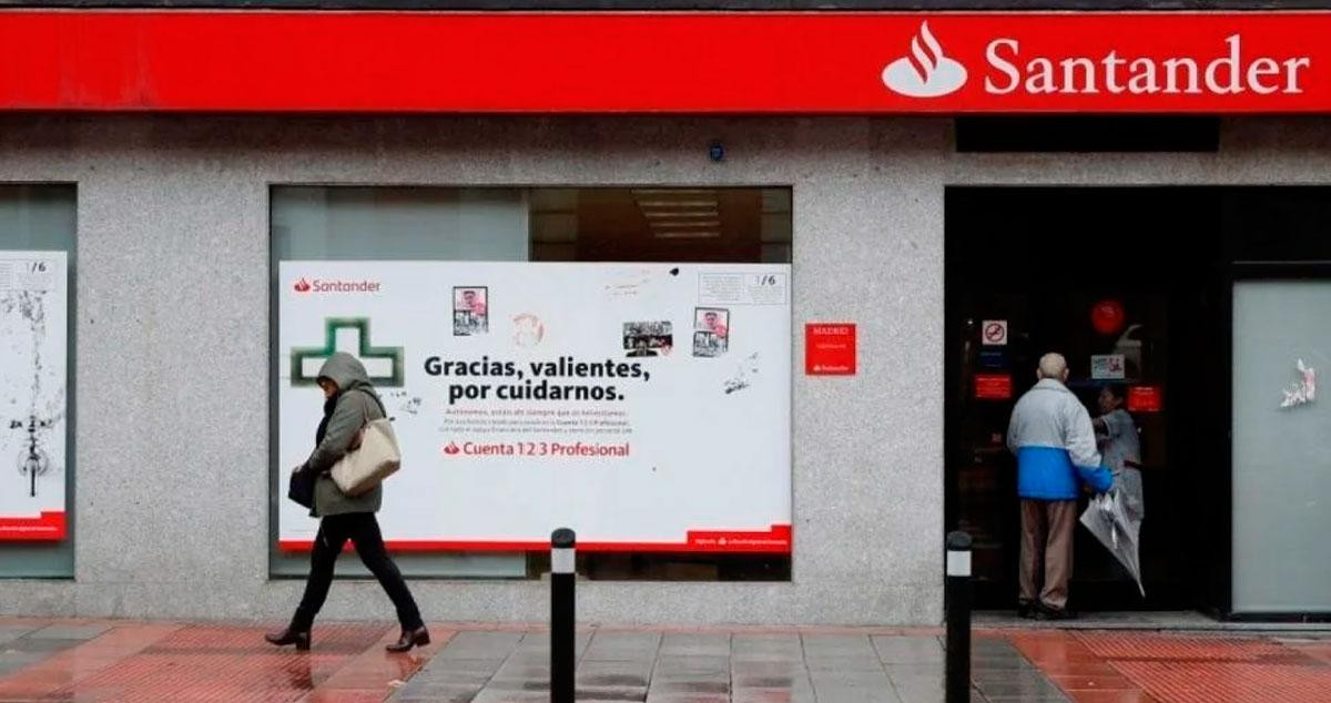 Oficina del Banco Santander / EFE