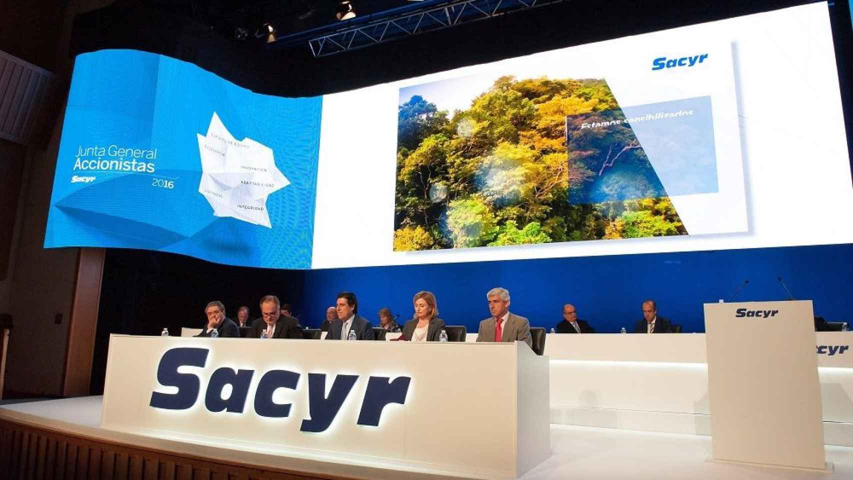 Junta de accionistas de Sacyr 2017 / EP