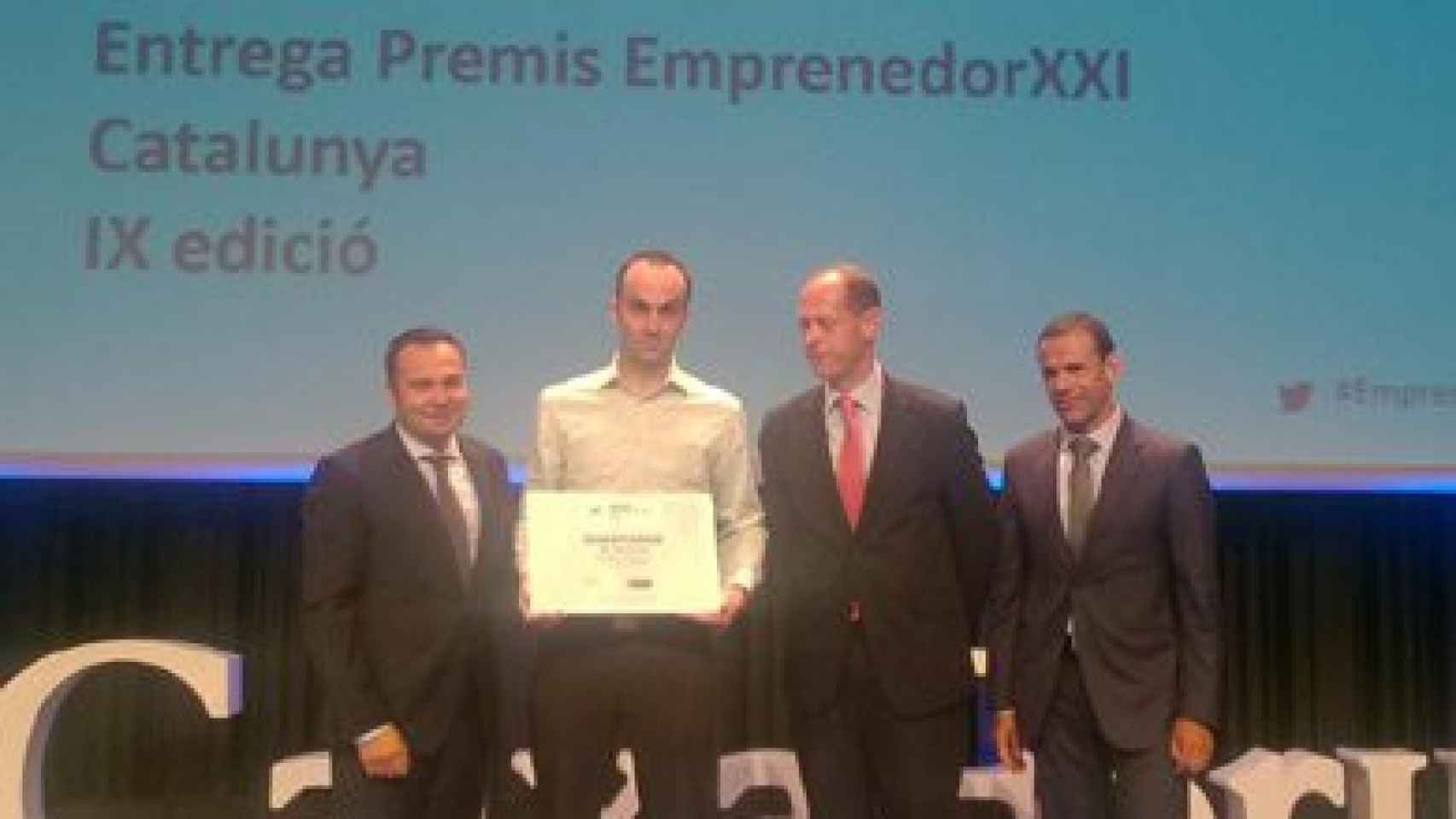 Entrega del IX Premio Emprendedor XXI en Cataluña