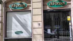 Tienda de El Fornet ayer en Barcelona / CG
