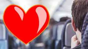 Amor entre pasajeros de un avión / PIXABAY