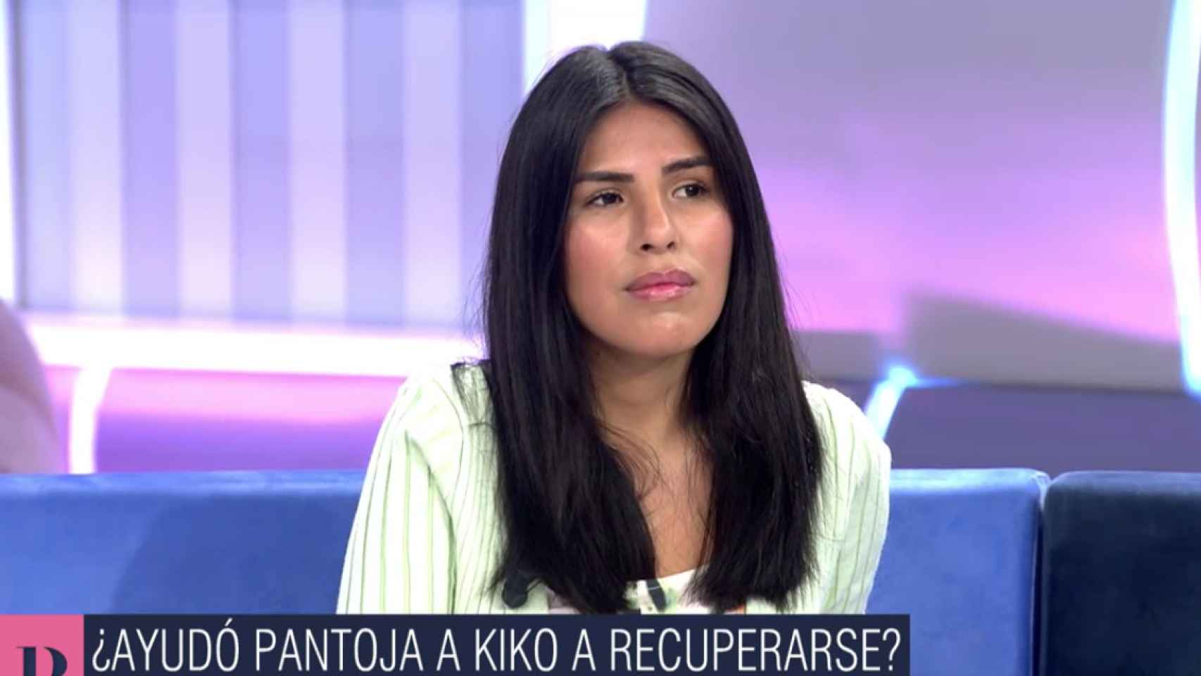 Isa Pantoja en el plató de 'El programa de Ana Rosa' / MEDIASET