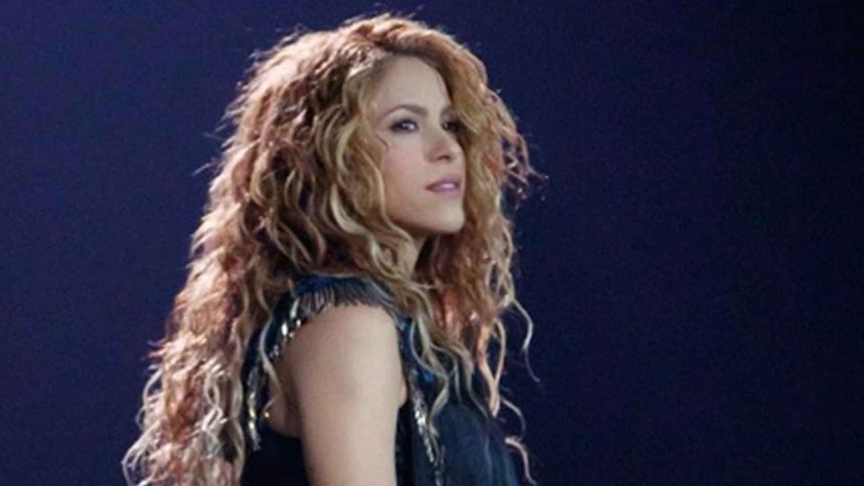 Foto de Shakira durante uno de sus conciertos / Instagram