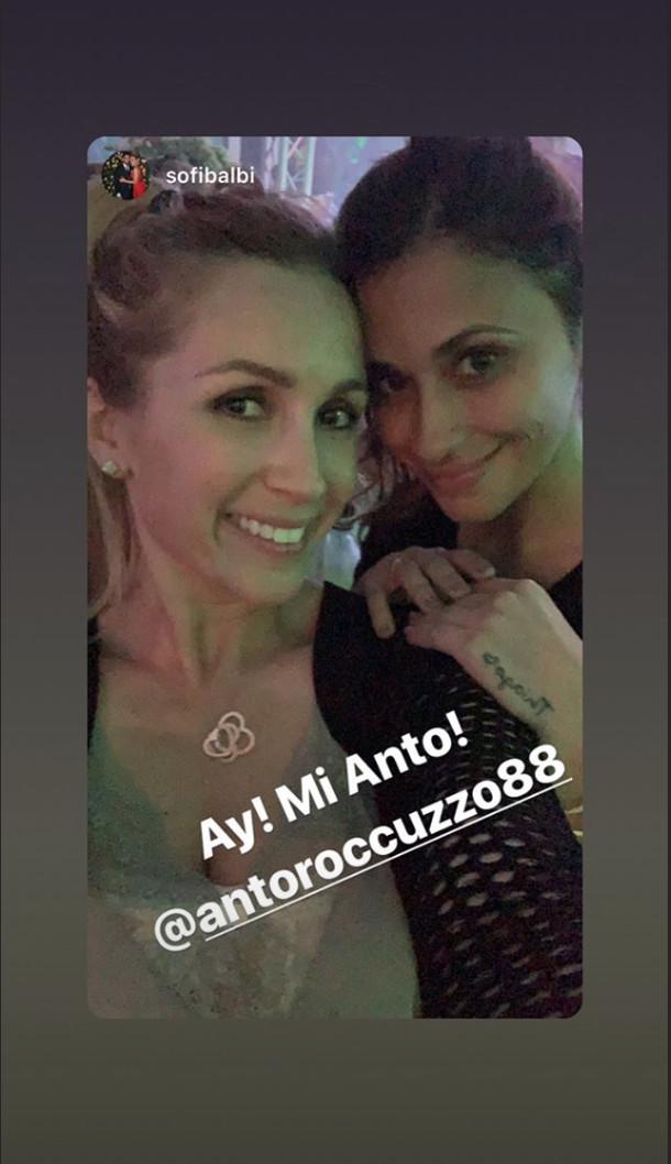 Antonella Roccuzzo y Sofía Balbi juntas