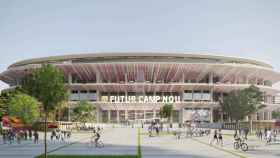 El diseño del nuevo Camp Nou, propuesto por la directiva de Joan Laporta / FCB
