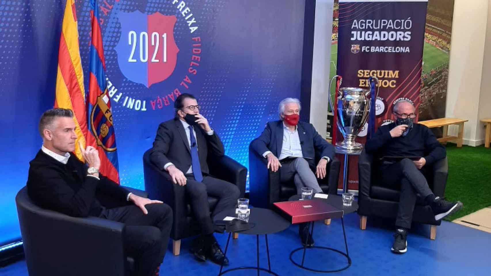 Toni Freixa, en la charla telemática con los empleados del Barça | Fidels al Barça
