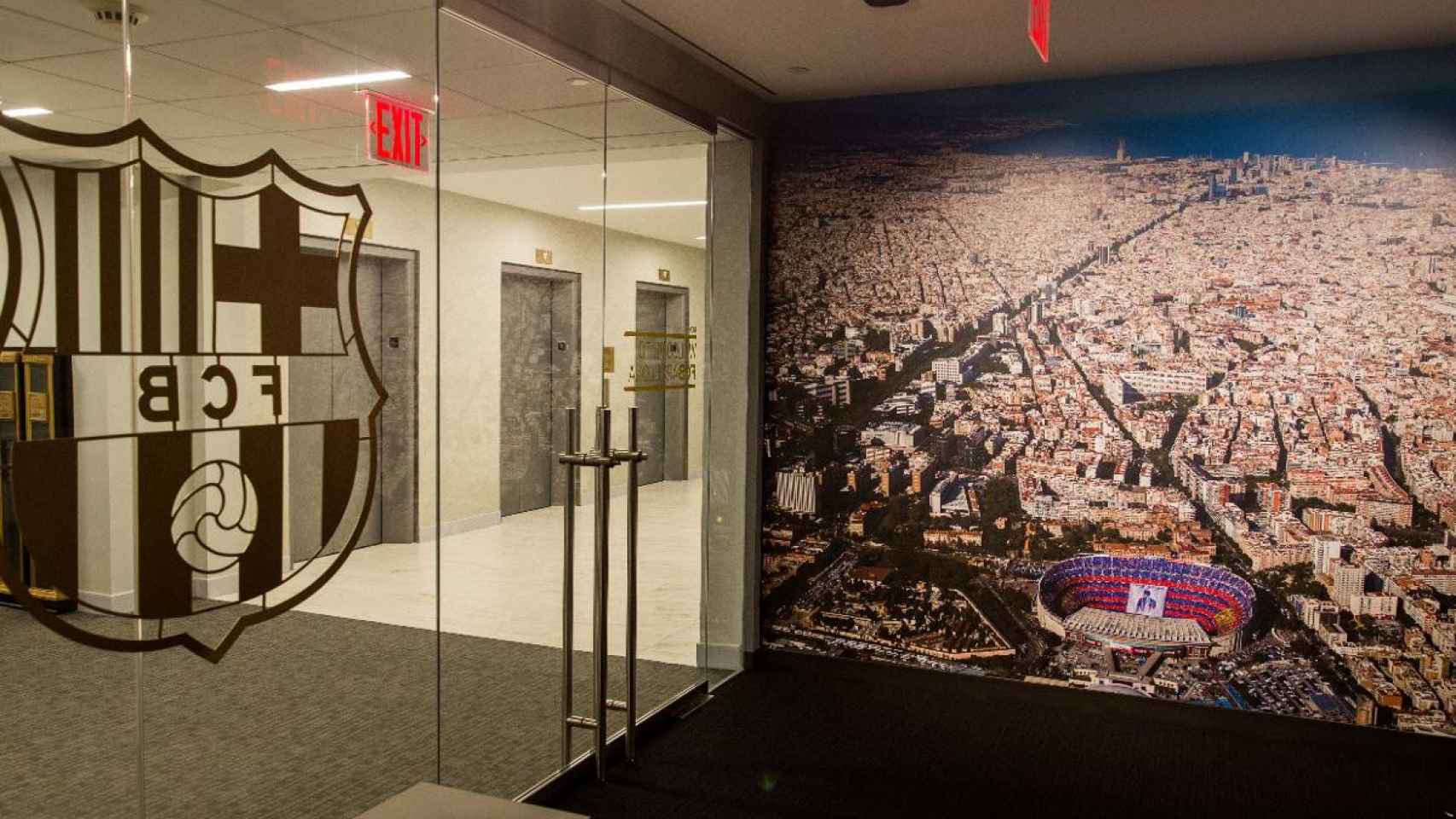 Una imagen de archivo de las oficinas del Barça / Redes