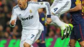 Cristiano Ronaldo y Sergio Ramos, en el duelo copero de la temporada 2012-13 / EFE