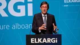 El presidente de Caixabank, José Ignacio Goirigolzarri, en el Encuentro Empresarial Elkargi 2021 / CAIXABANK