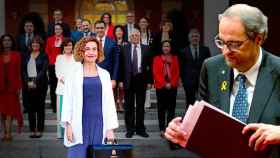 El Consejo de Ministros ante el presidente de la Generalitat, Quim Torra / CG