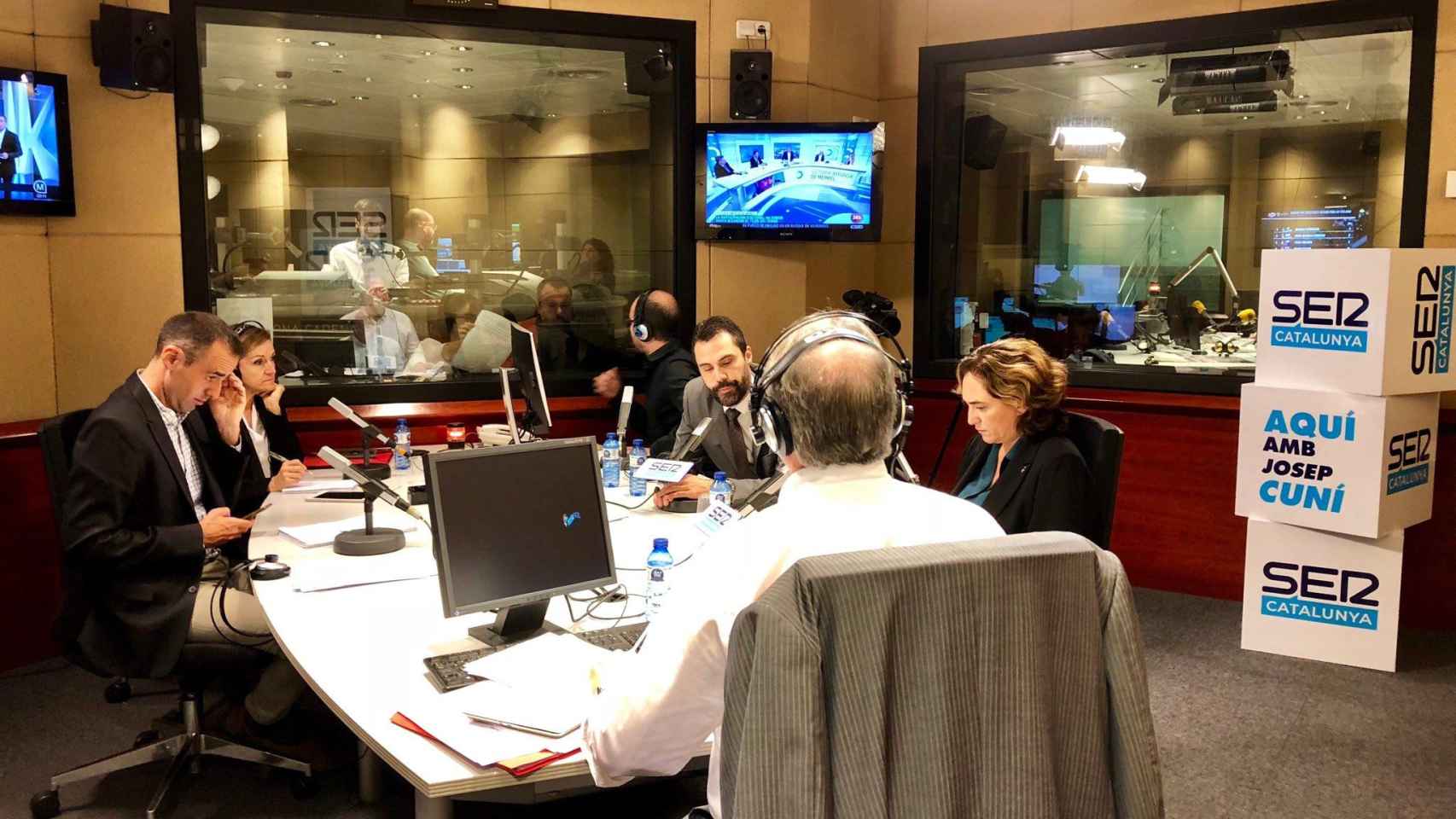 Roger Torrent, presidente del Parlament, fue entrevistado en SER Catalunya / @AquiCuni
