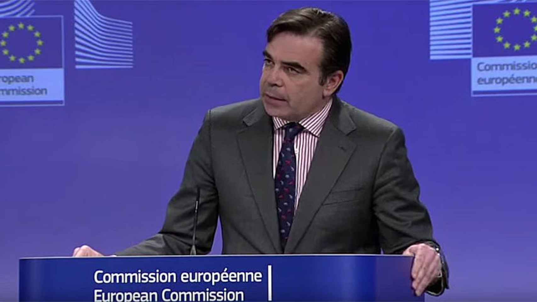 El portavoz de la Comisión Europea, Margaritis Schinas