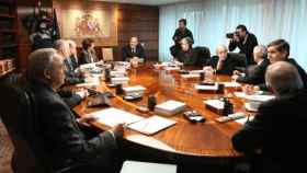 Imagen de una reunión del Tribunal Constitucional