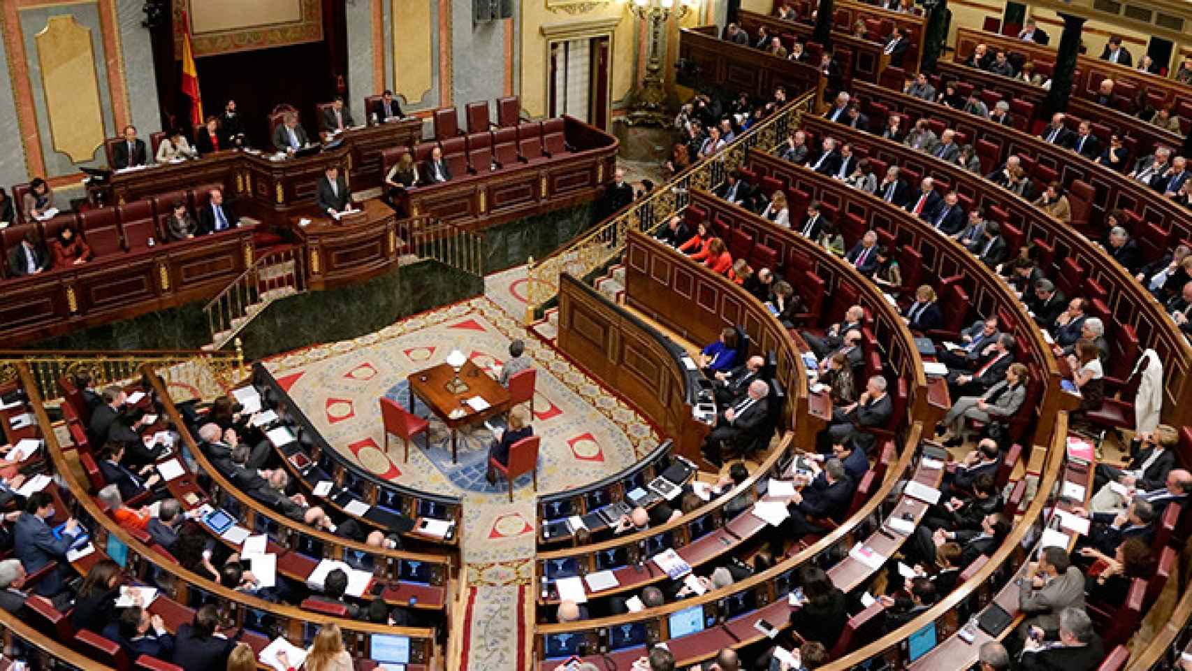 El interior del Congreso de los Diputados / EFE