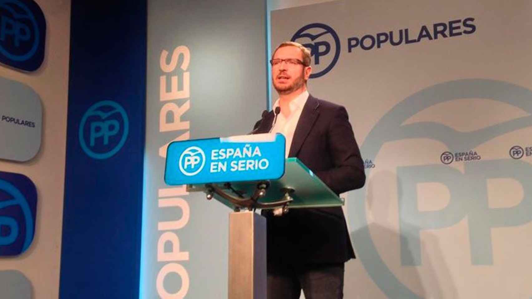 Javier Maroto, portavoz del Partido Popular.