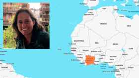 Teresa Cardona, subdirectora del Colegio Canigó fallecida en Costa de Marfil / FOTOMONTAJE DE CG